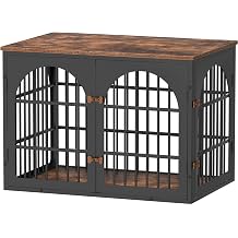 rehomerance 38" Heavy Duty Dog Crate Furniture for Large and Medium Dogs