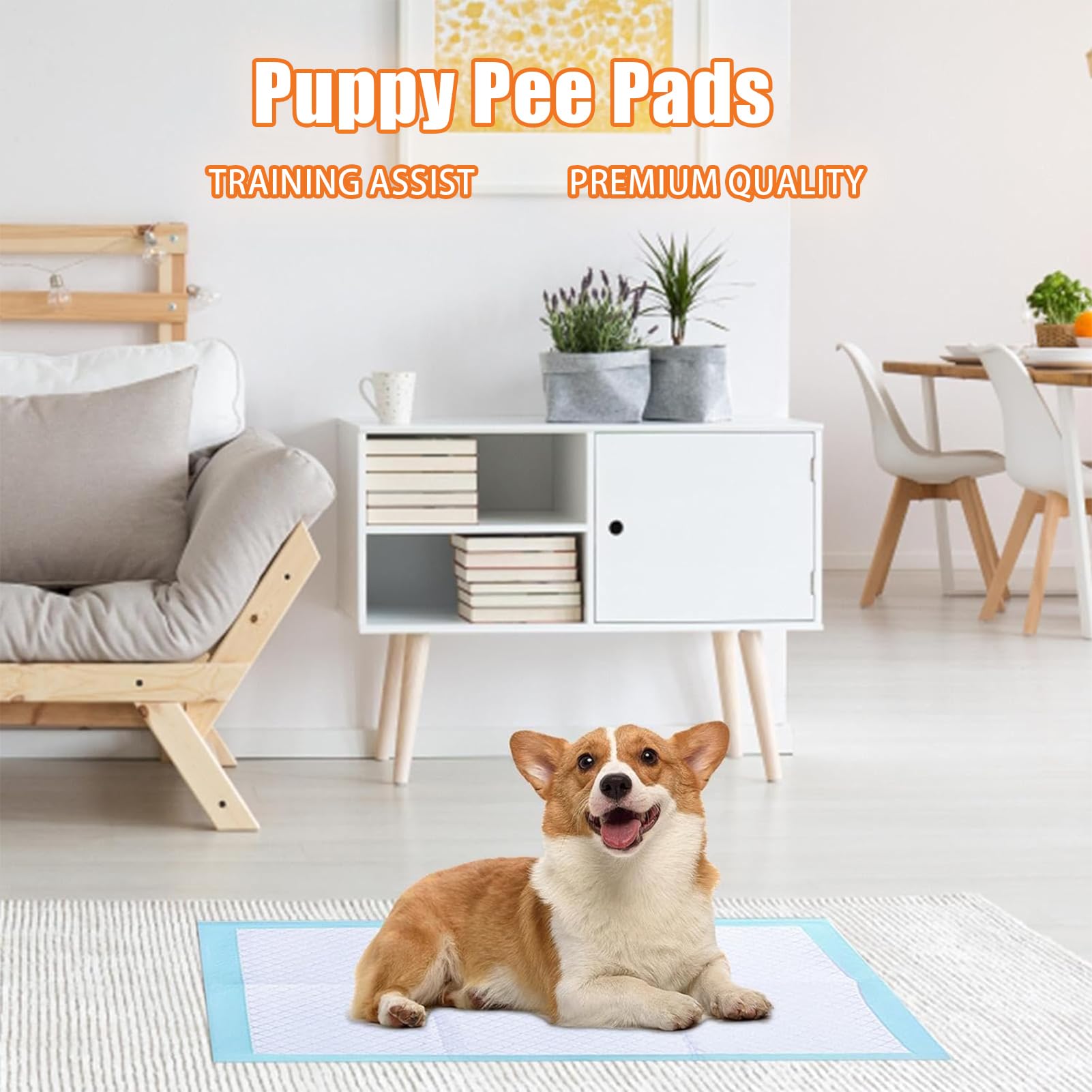 Wee Wee Lot de 100 Tapis d'entraînement pour Chiens, Tapis de Dressage