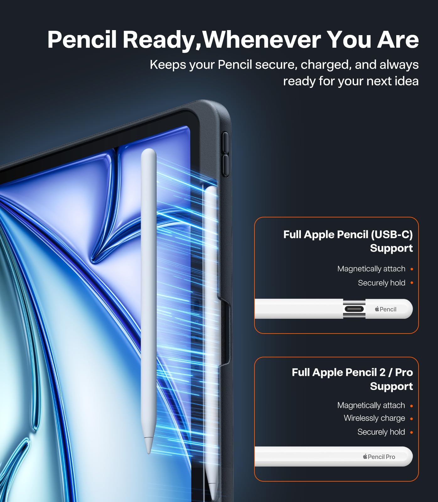 Amazon.co.jp: TORRAS Ostand iPad Pro 13インチケース 2024 (M4)用 超