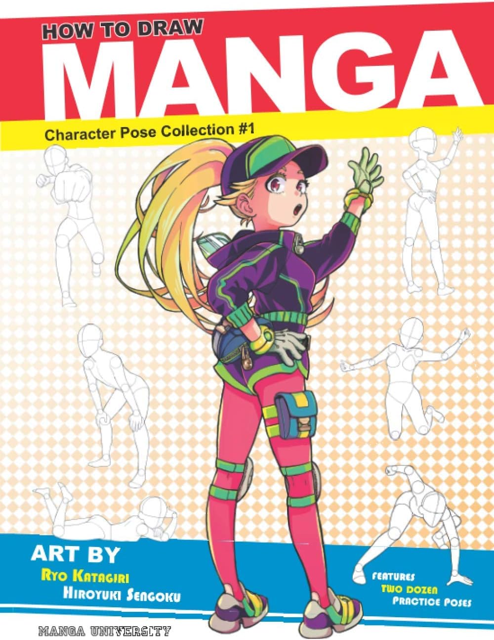 Japanime Co. Ltd. How to Draw Manga: Character Pose Collection #1