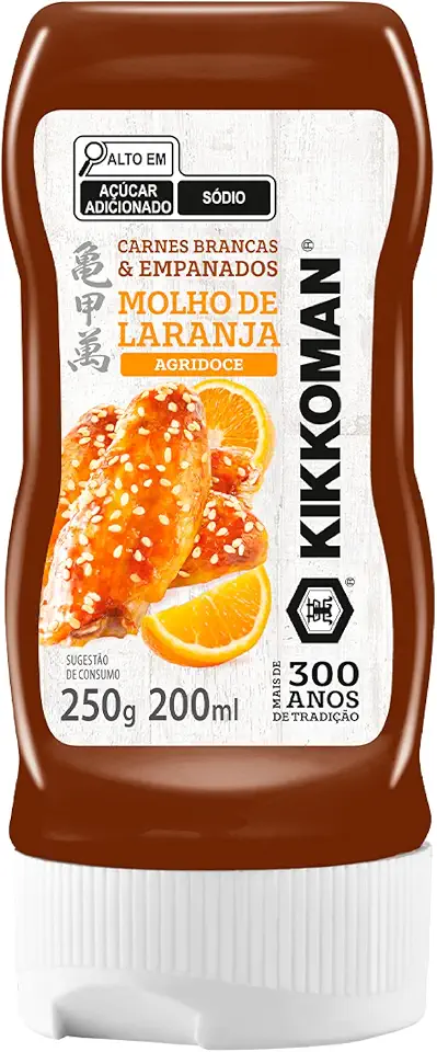 Kikoman Molho De Laranja Kikkoman 250Gramas Uni