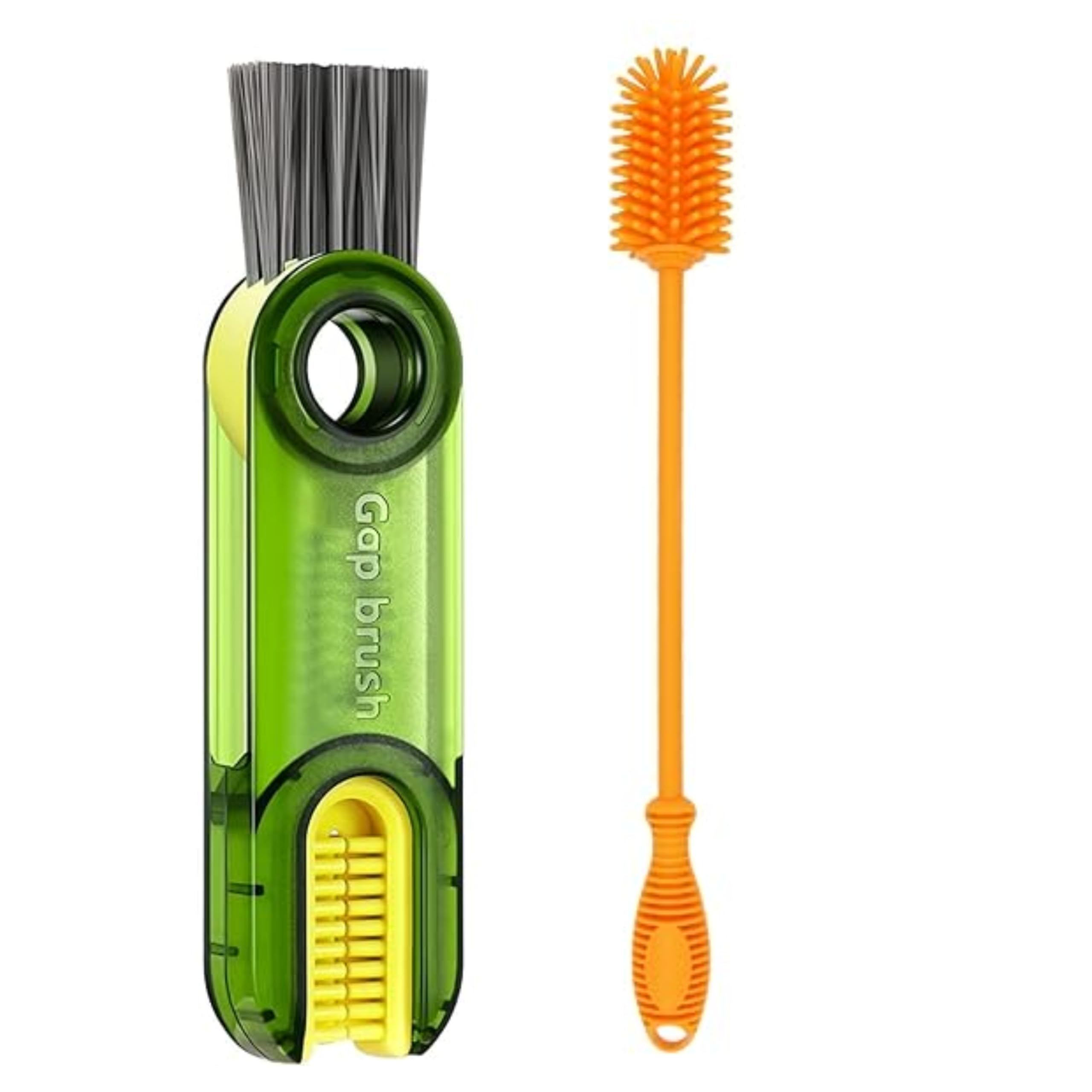 Sarthu Bottle Cleaning Brush Silicone Long Handle, Cup Lid Cleaner Brush.Multifunctional Brushes for Water Bottles, Straws, Windows, Grooves, Keyboards Efficient Cleaning Tools (Multicolor Pack of 2)-image-42