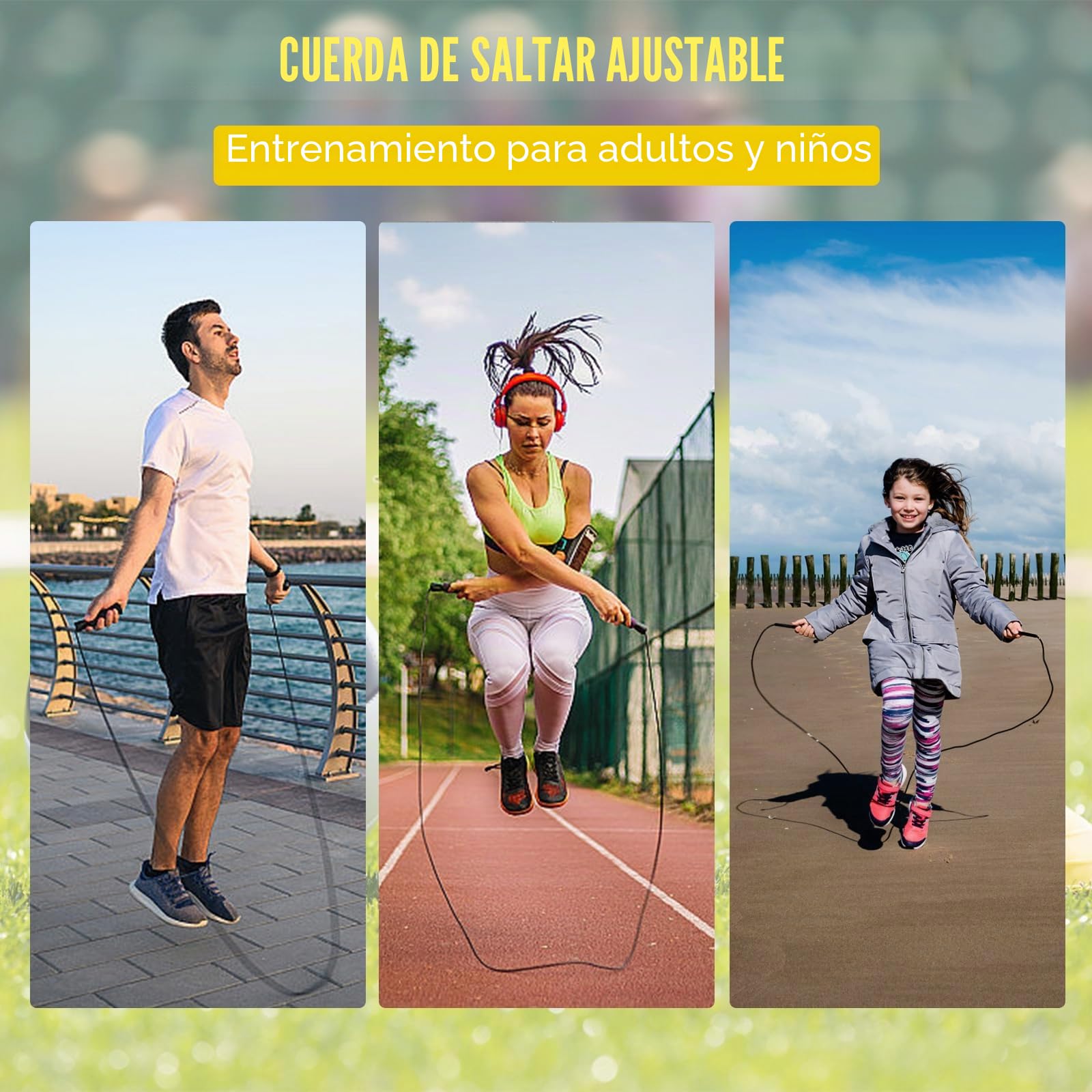 LangRay Accesorios de Entrenamiento de Fútbol con Escalera de Coordinación 6 m, 12 Conos, 1 Cuerda de Saltar, 1 Entrenador de fútbol, 5 Bandas de Resistencia, Regalos de Fútbol para Niños