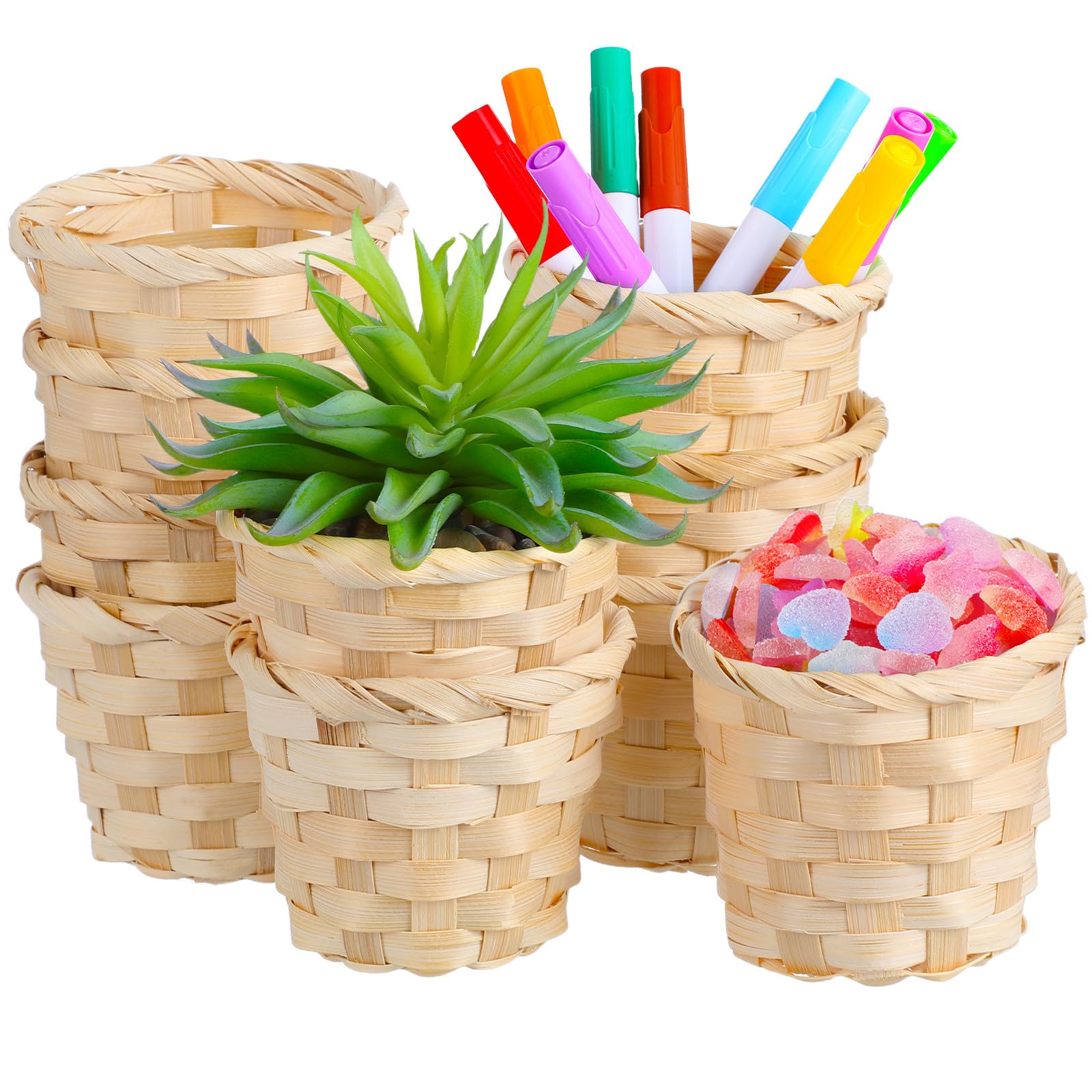 SOLUSTRE 10pezzi Mano Portaoggetti Per Articoli Decorazione Per Interni Fiori Artificiali Decorativo Multifunzionale Facile Abbinamento