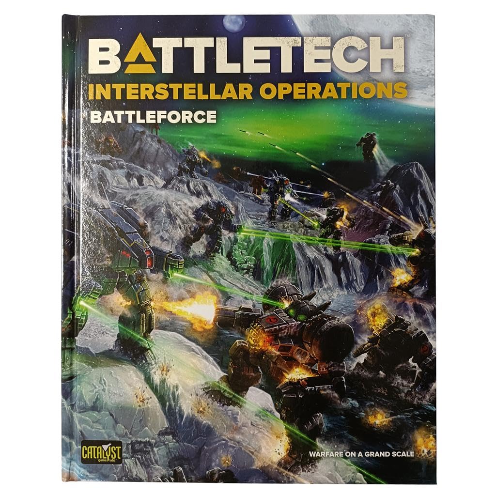 BattleTech | Interstellar Operations - Battleforce | Warfare on a Grand Scale | Book | Catalyst Game Labs | English