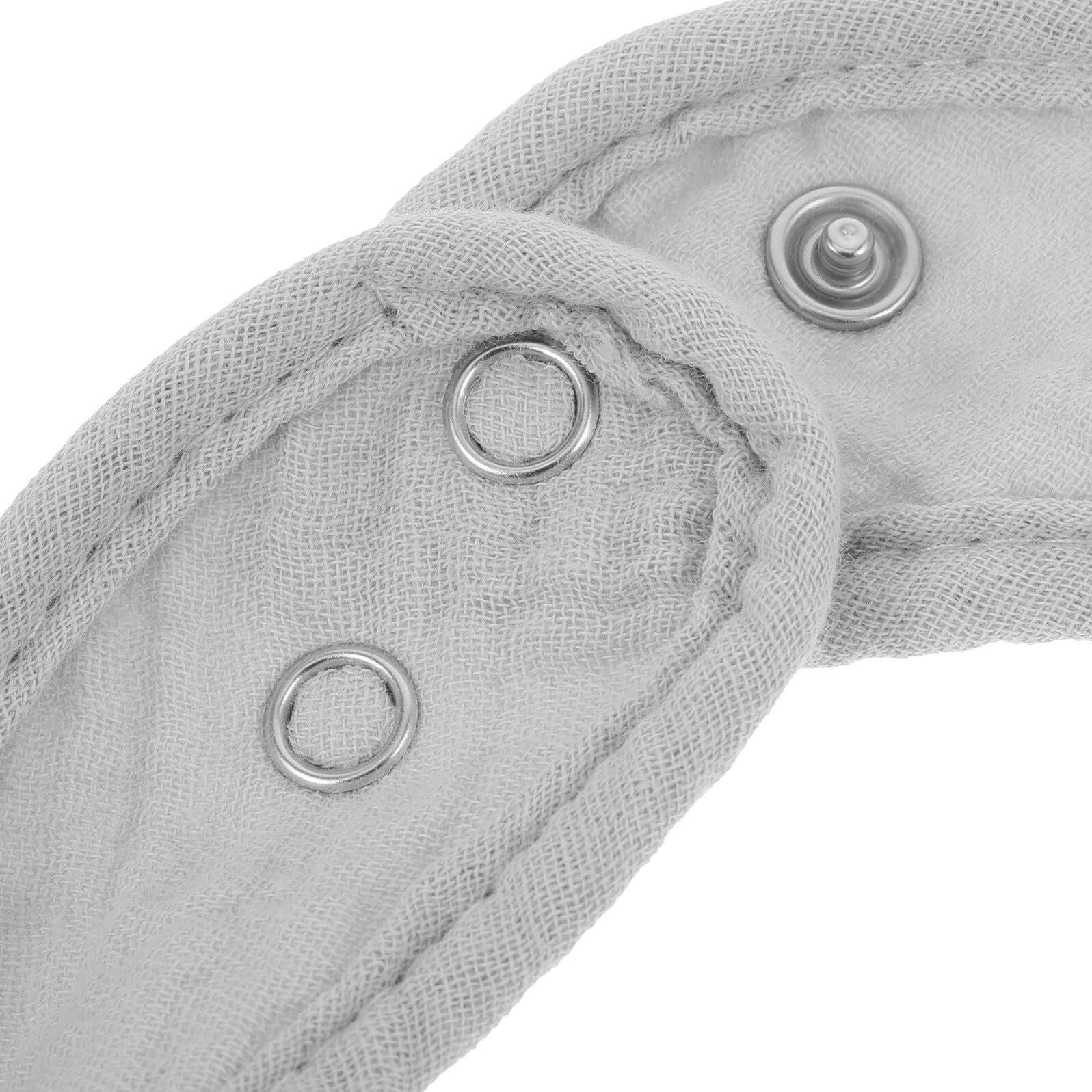 Baberos para Recién Nacidos Tipo Bandana 10 Piezas Doble Capa de Algodón Forma de U Ajustable Unisex para Alimentación y Dentición Adecuado para Bebés y Pequeños