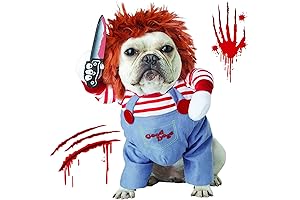 Deadly Doll Dog Costume: A Must-Have for Spooky Canine Festivities