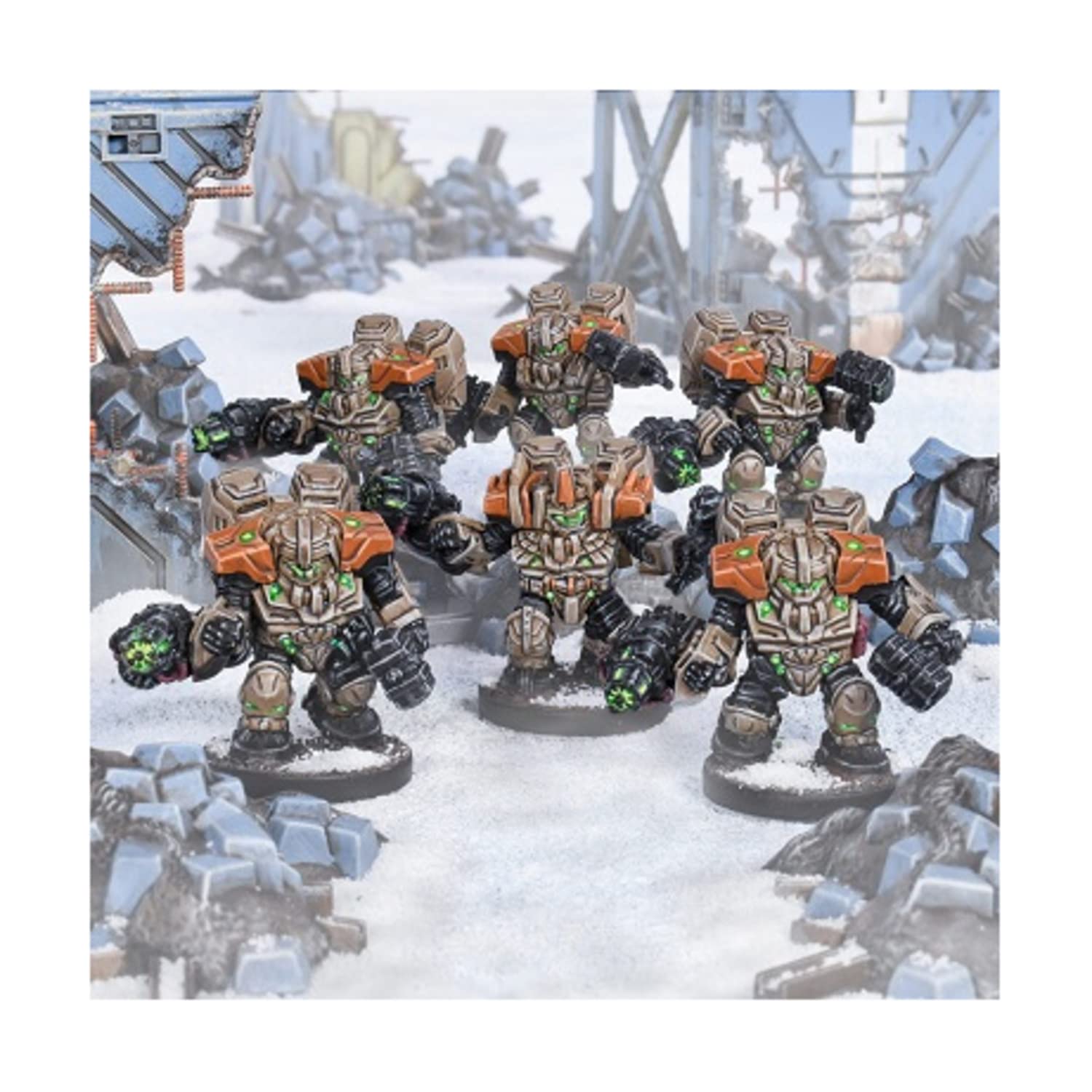 Mantic Games Firefight 2E: Forge Father - Hammerfist Drop Troop Team
