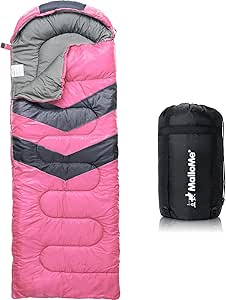 Witnewrage Sac de Couchage 4 Saisons, Comprend Une Couverture Polaire avec Fonction Ssac de Couchage, Idéal pour Le Plein air, Camping, Voyage, Randonnée (Bleu