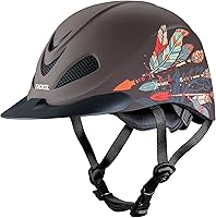 Vista 1 de Troxel Rebel Bold - Casco de equitación, perfil bajo, ligero, diseño ajustable, equipo de equitación de seguridad
