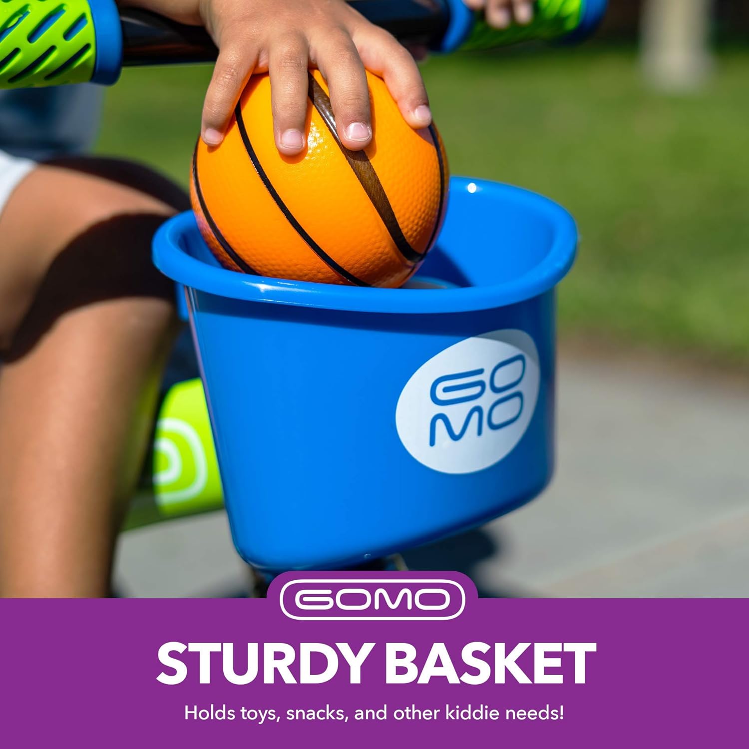 GOMO Kids Tricycles for 2 Year Olds, 3 Year Olds & Kids 1-6, Big Wheels Baby Bike Toddler Bikes - Trikes for Toddlers with Push Handle (Pink/Teal): Toys & Games