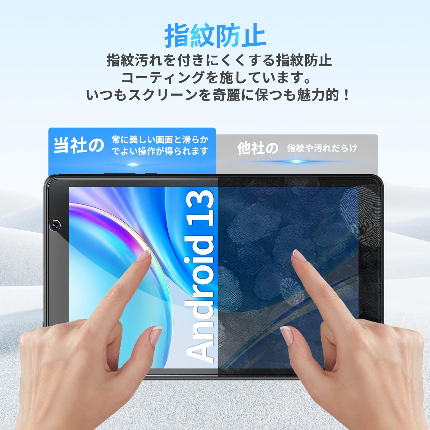 ⭐未使用⭐TOPSAND N8 フィルム 9H硬度 高透過率 指紋防止 1枚 Amazon.co.jp: TOPSAND N8 用 フィルム 保護フィルム ガラス