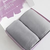 Vista 1 de Sábanas de moisés compatibles con Maxi-COSI Iora moisés, 100% algodón, paquete de 2, sábana de moisés ultra suave para bebé, gris