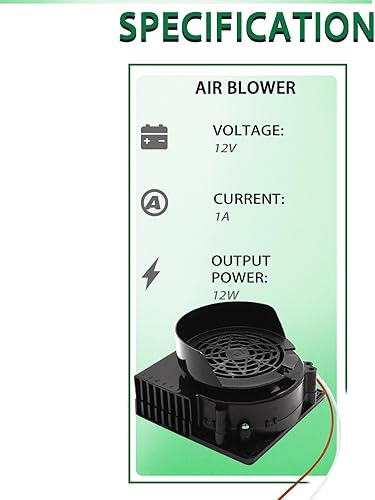 Miniatura 2 de Soplador de aire de repuesto 1A para inflables de Navidad, inflable de patio de Navidad, decoraciones inflables de patio de vacaciones al aire