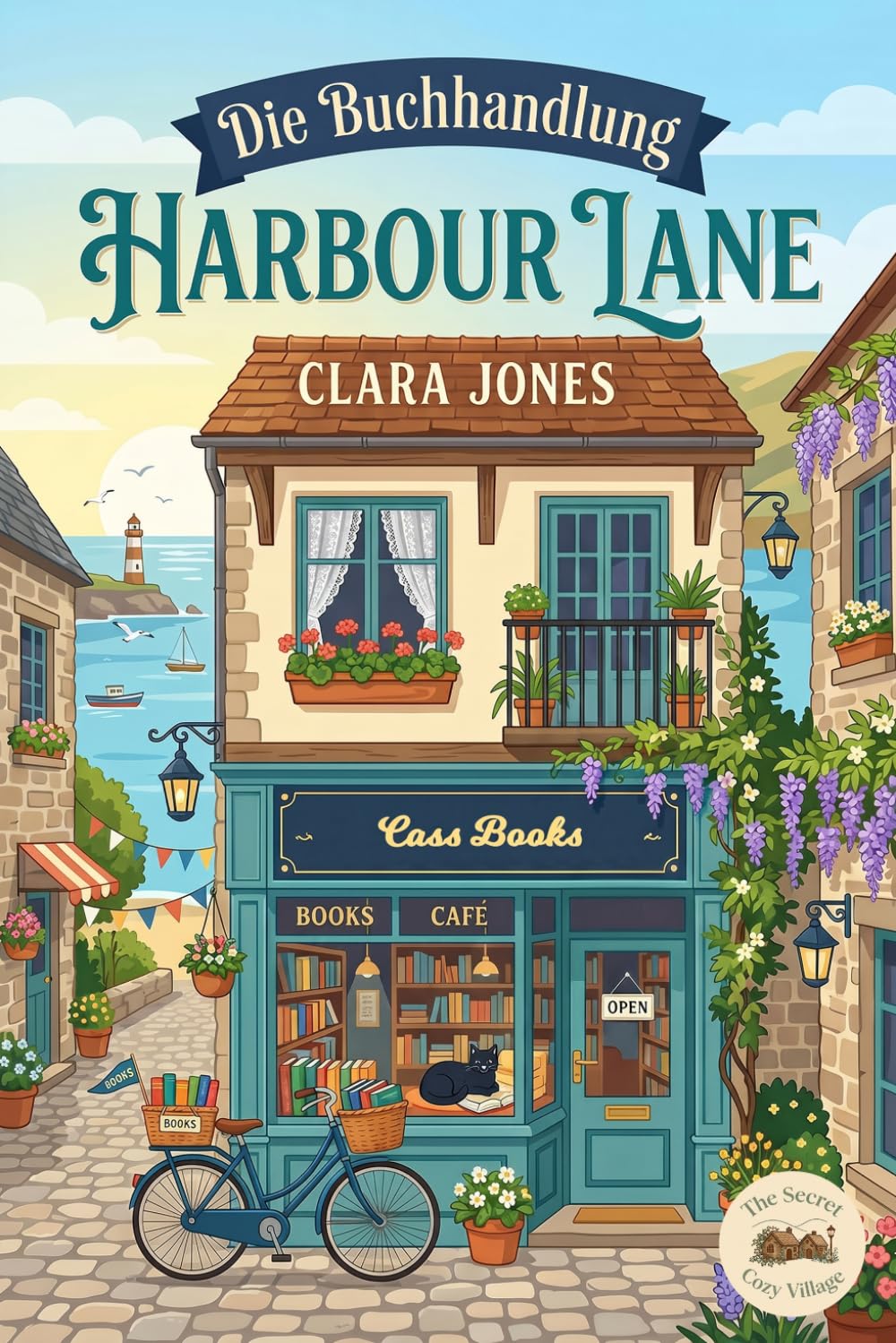 Die Buchhandlung Harbour Lane (Thornwick Village, Band 1): Ein Liebesroman aus einem kleinen englischen Küstenort | Enemies to Lovers, Slow Burn, Closed Door