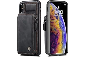 Case for iPhone X, TACOO Sturdy Protective Cardholder Cover