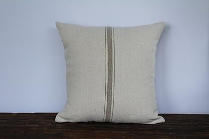 grain sack pillows amazon