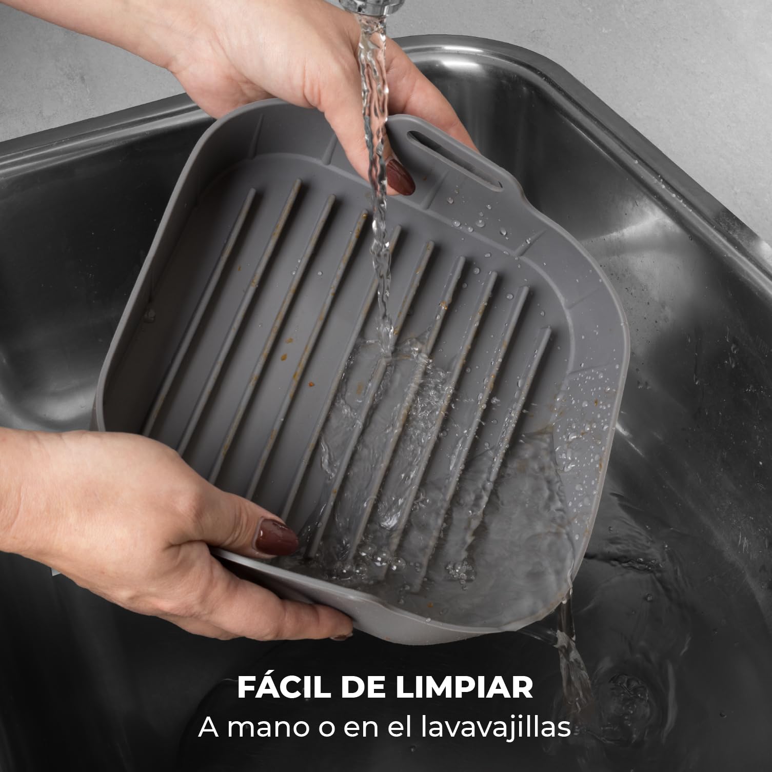 Accesorios Freidora de Aire – 19 piezas – Apto para freidora de aire XL y XXL, Philips, Cosori 5.5L, Ninja, Cecotec, Princess – Incluye molde de silicona y libro de recetas electrónico