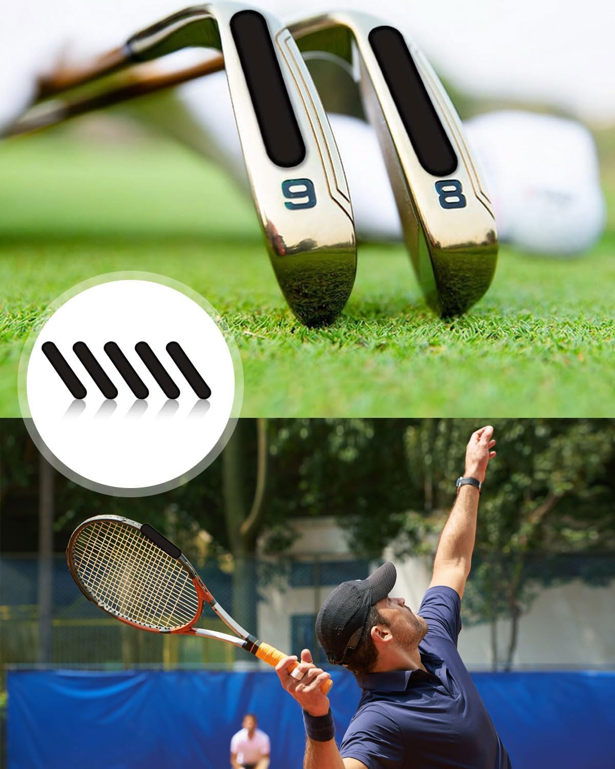 Cintas de Plomo Adhesivas Contrapeso Raqueta Tenis Golf Pickleball