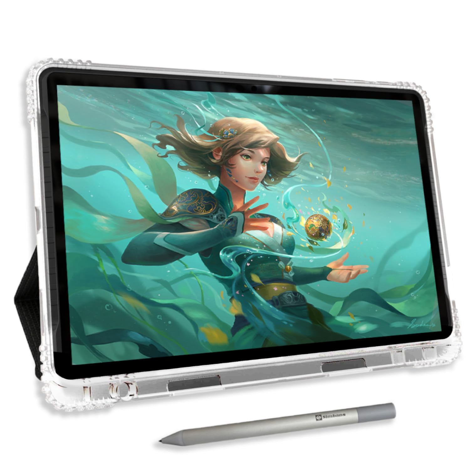 PicassoTab A12 Tableta de Dibujo • No Necesita Computadora, Gran Pantalla Laminada 12" 2K, Apps Pro de Dibujo y Tutoriales, Lápiz Stylus, Independiente y Portátil para Artistas Digitales • A12