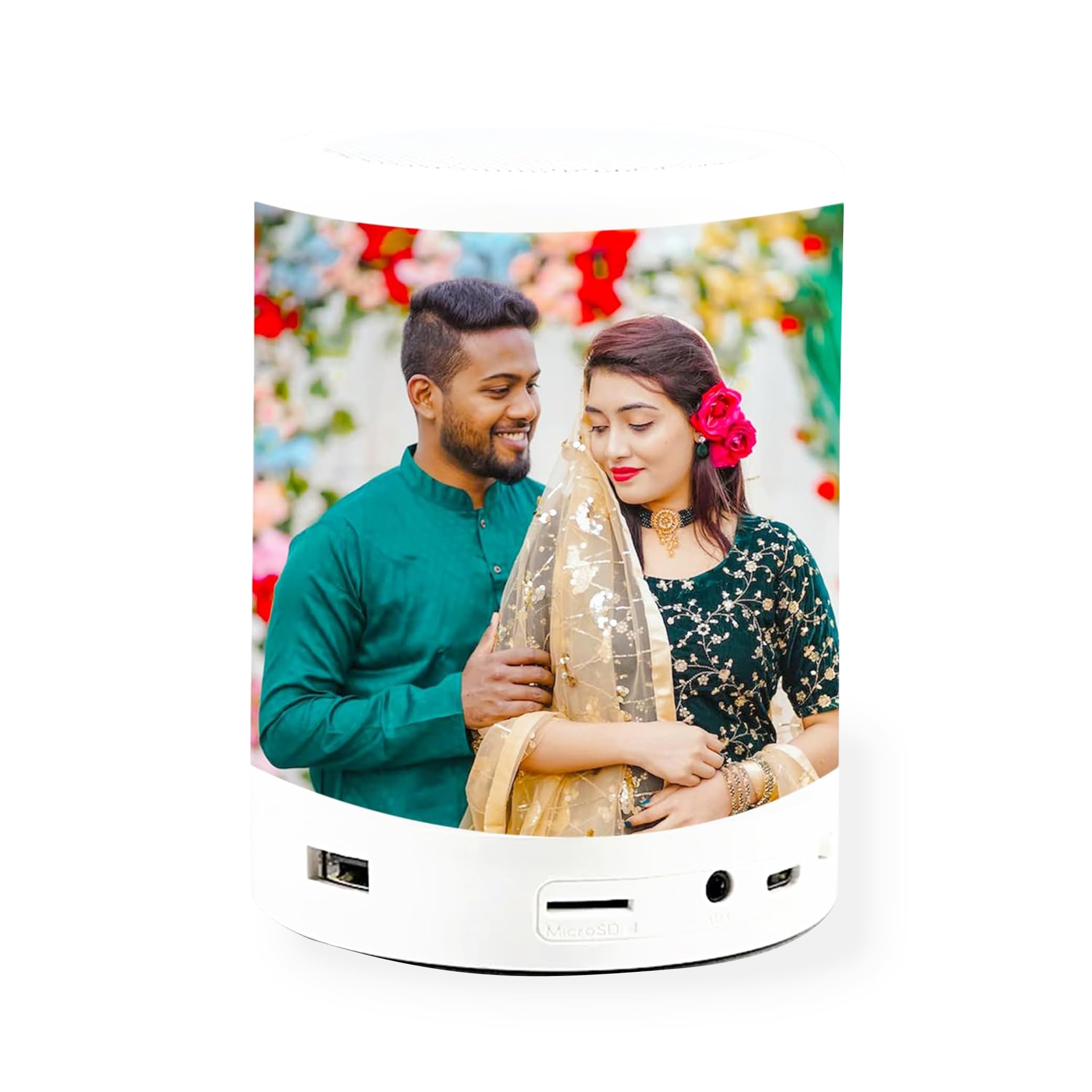 Devi Gifts - Customized Smart Touch LED Mood Photo Bluetooth Speaker (B09N3SS5PP) Amazon Price History, Amazon Price Tracker