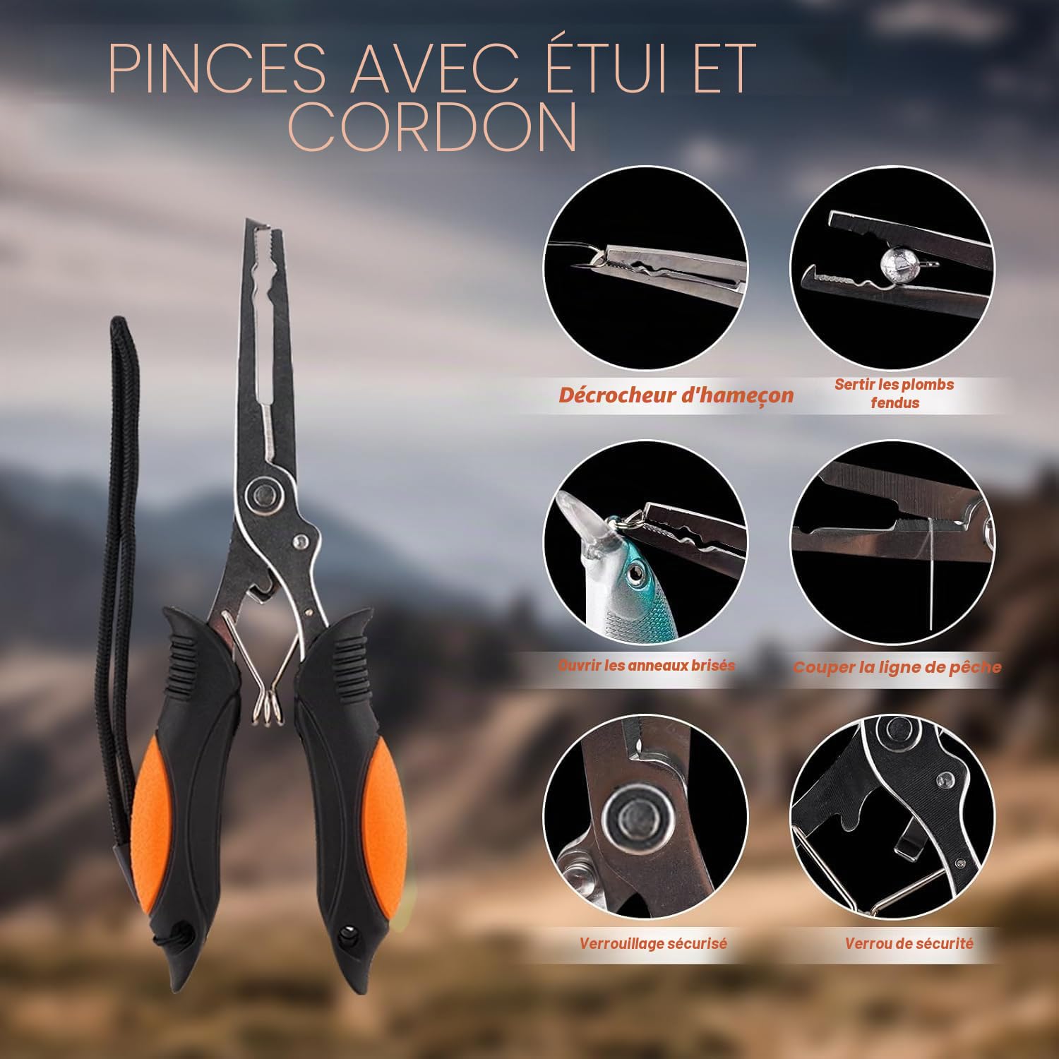 NewBEP Sac à dos de pêche avec boîtes à matériel, kit d'outils de pêche, sac à épaule de pêche léger et résistant à l'eau pour l'extérieur avec porte-canne, cadeau pour pêcheur en eau salée et eau