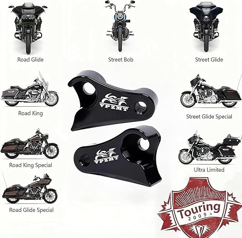 Miniatura 5 de Kit de bajada de 1 pulgada para Harley Touring 2009-2025, Street Glide, Electra Glide, Road Glide, Road King, Ultra Limited, Special CVO