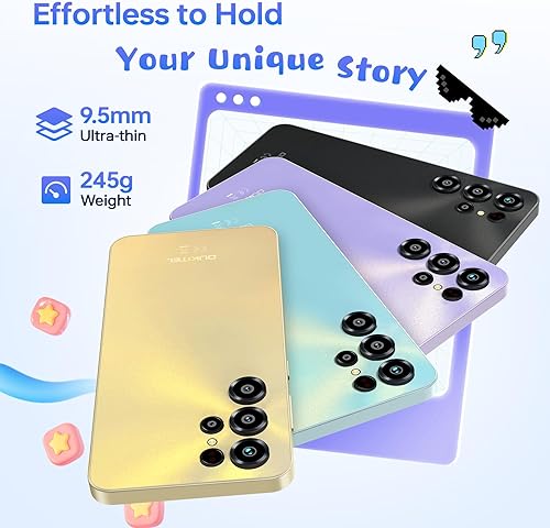 Miniatura 8 de OUKITEL Teléfono celular C68 desbloqueado, pantalla de 7.2 '' 120Hz, 24GB RAM+512GB ROM Smartphone, 6000mAh batería teléfonos, 64MP+8MP cámara,