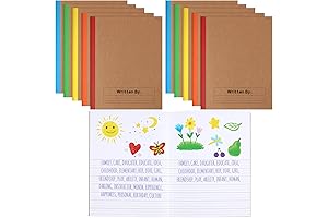 Henoyso Primary Composition Notebook for Kids K-2