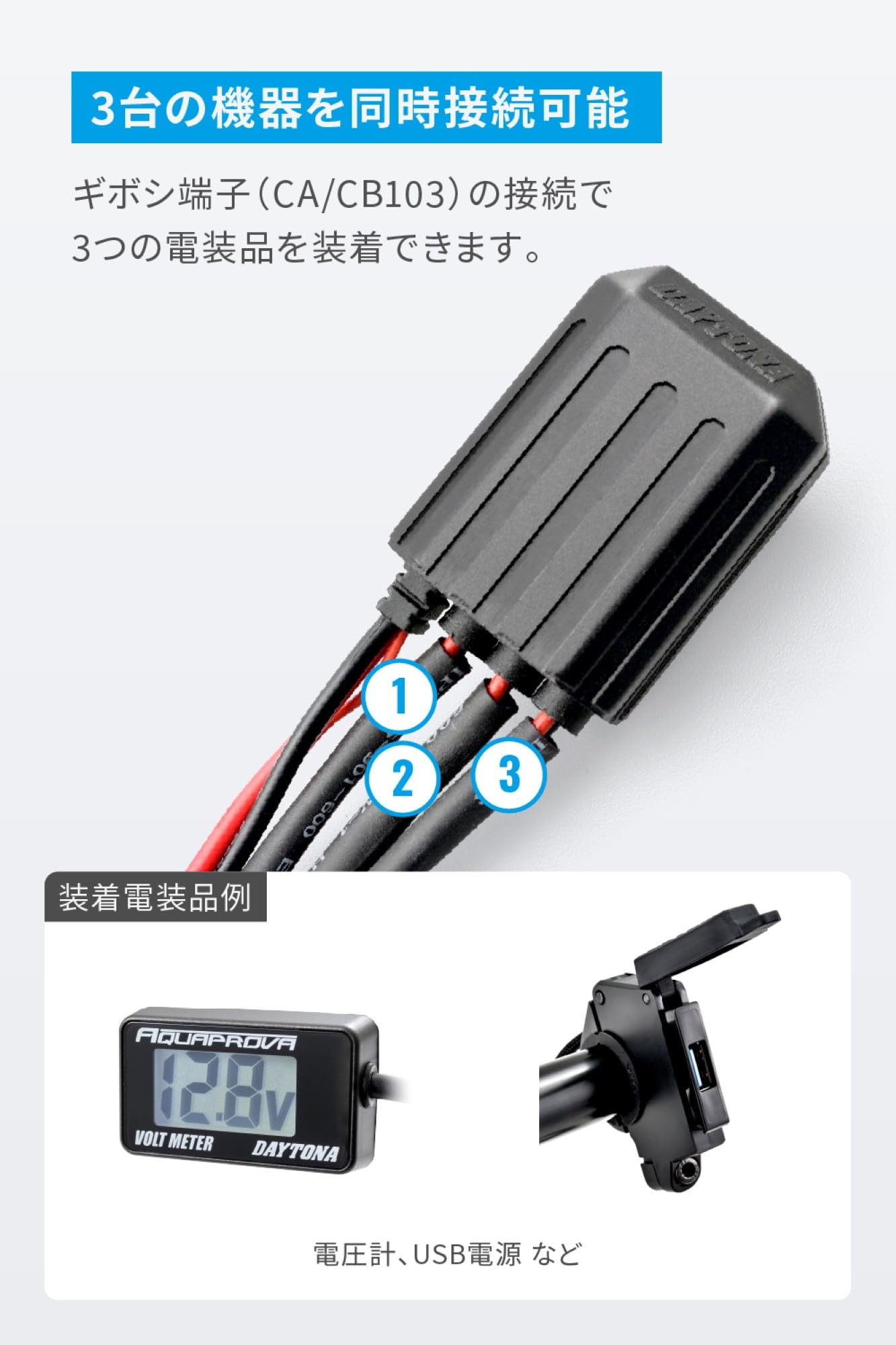 【専用】アウトフィット Daytona 16037 D-UNIT WR (D Unit, Water Resistant) Motorcycle