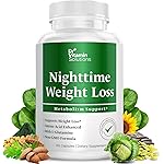 Nighttime Fat Burner Supplements - Appetite Suppressants for Weight Loss - Night-Time Fat Burner for Women and Men Supporting Sleep & Relaxation - Weight Loss Pills - 60 Capsules