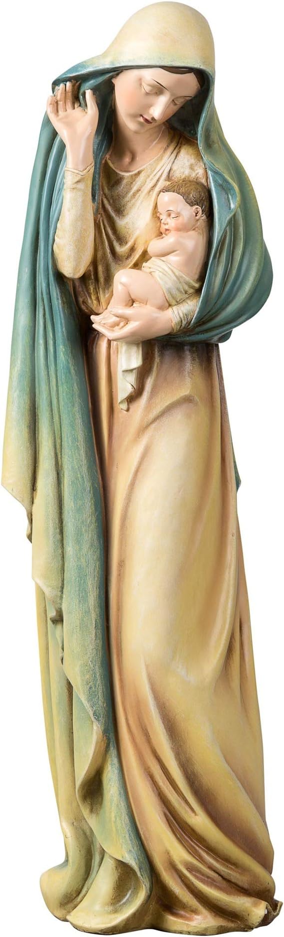 Madonna and Child Jesus Renaissance Collection 18 Inch Resin Stone Statue Figurine