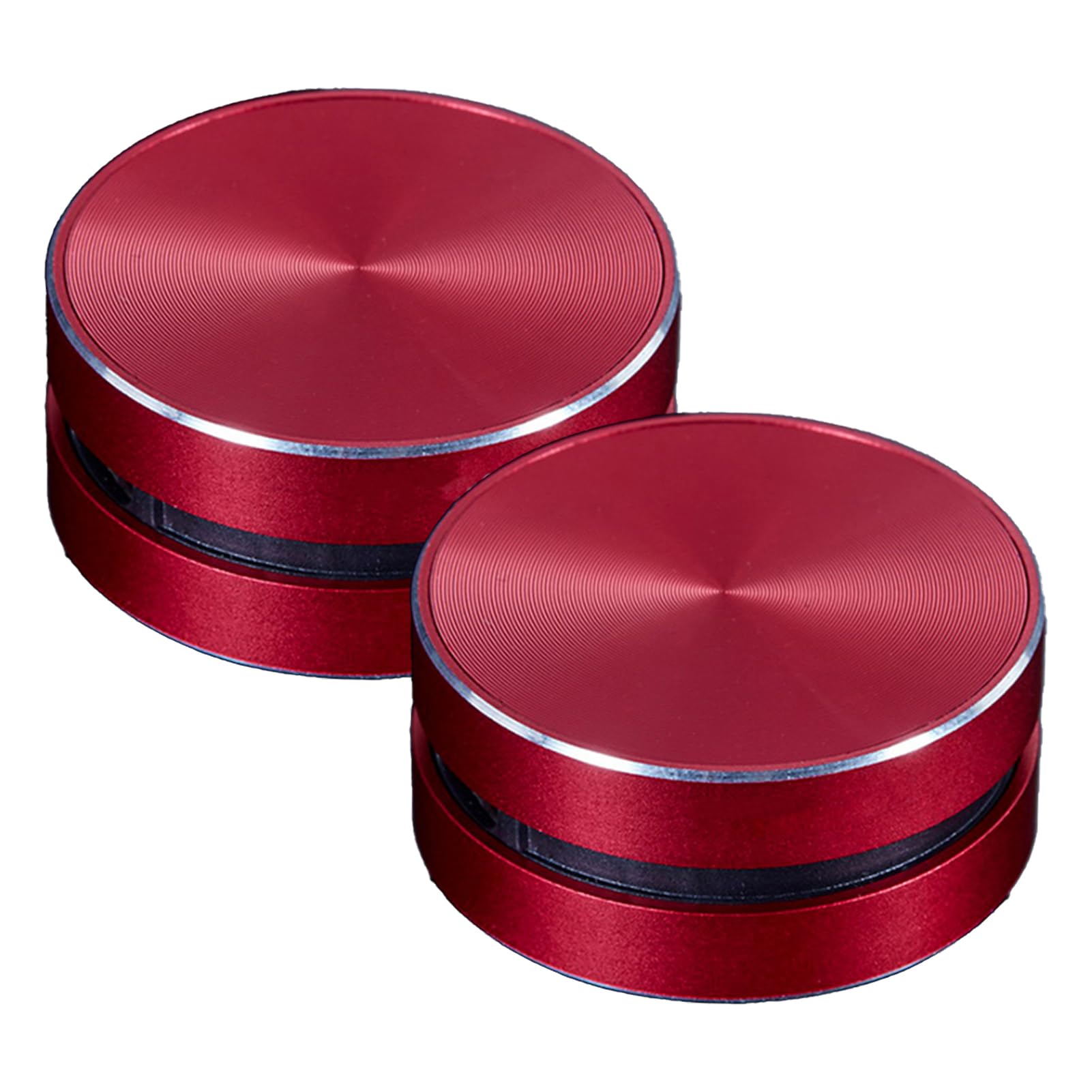 Mini Altoparlanti a Conduzione Ossea Altoparlante Portatile Wireless BT Suono di qualità Microfono Incorporato per Mini Viaggiatori All'aperto (2 pacchi)