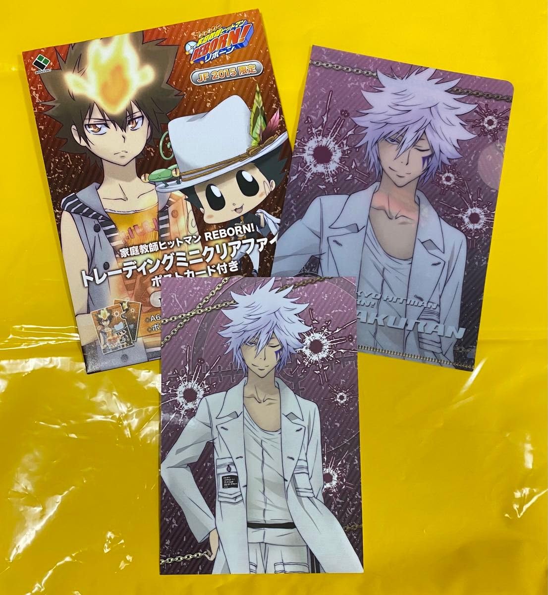 Amazon.co.jp: 家庭教師ヒットマンREBORN !ミニクリアファイルJF2015