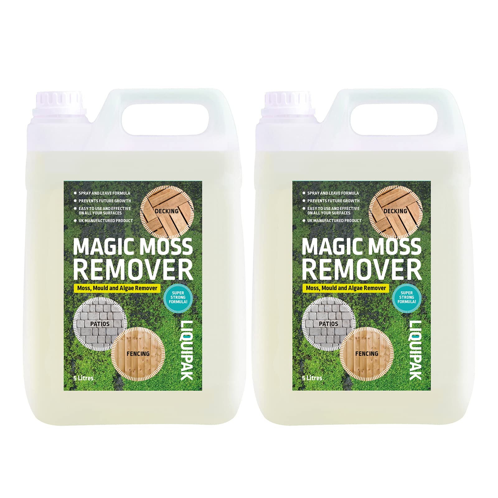 Buy Liquipak Magic Moss Remover Moss Mould Algae Remover, Spray and