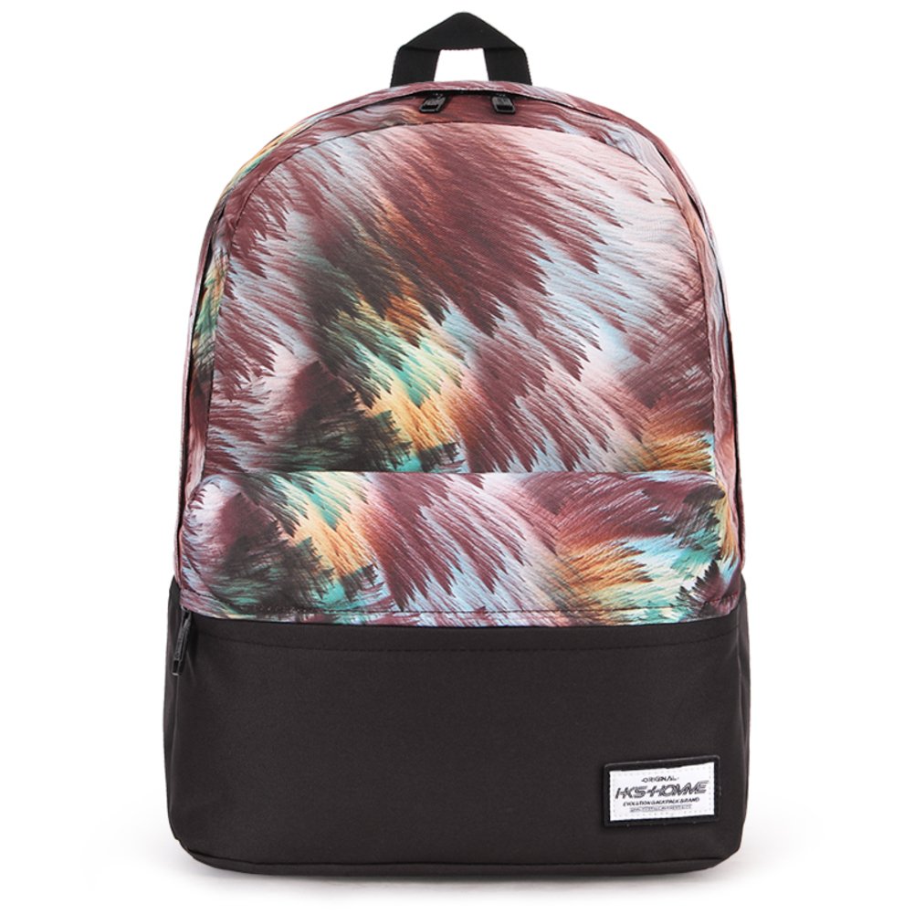 Sacs gribouillage de loisirs multi-compartiments et sac à dos tendance école - 2