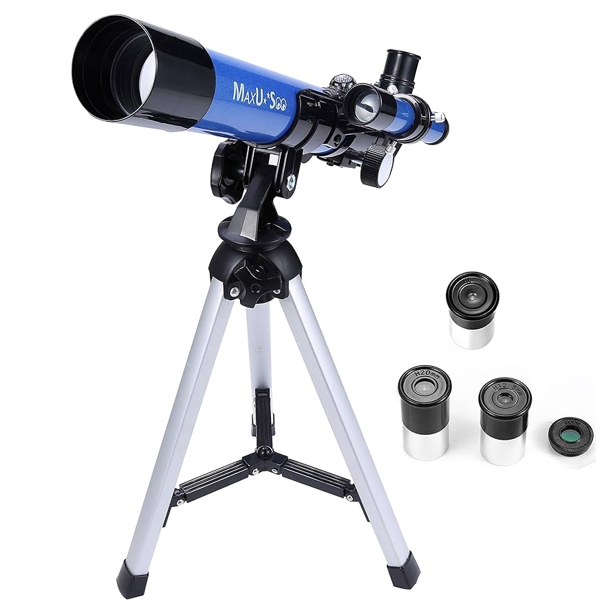 Amazon.com: MaxUSee Kids Telescope 400x40mm with Tripod
