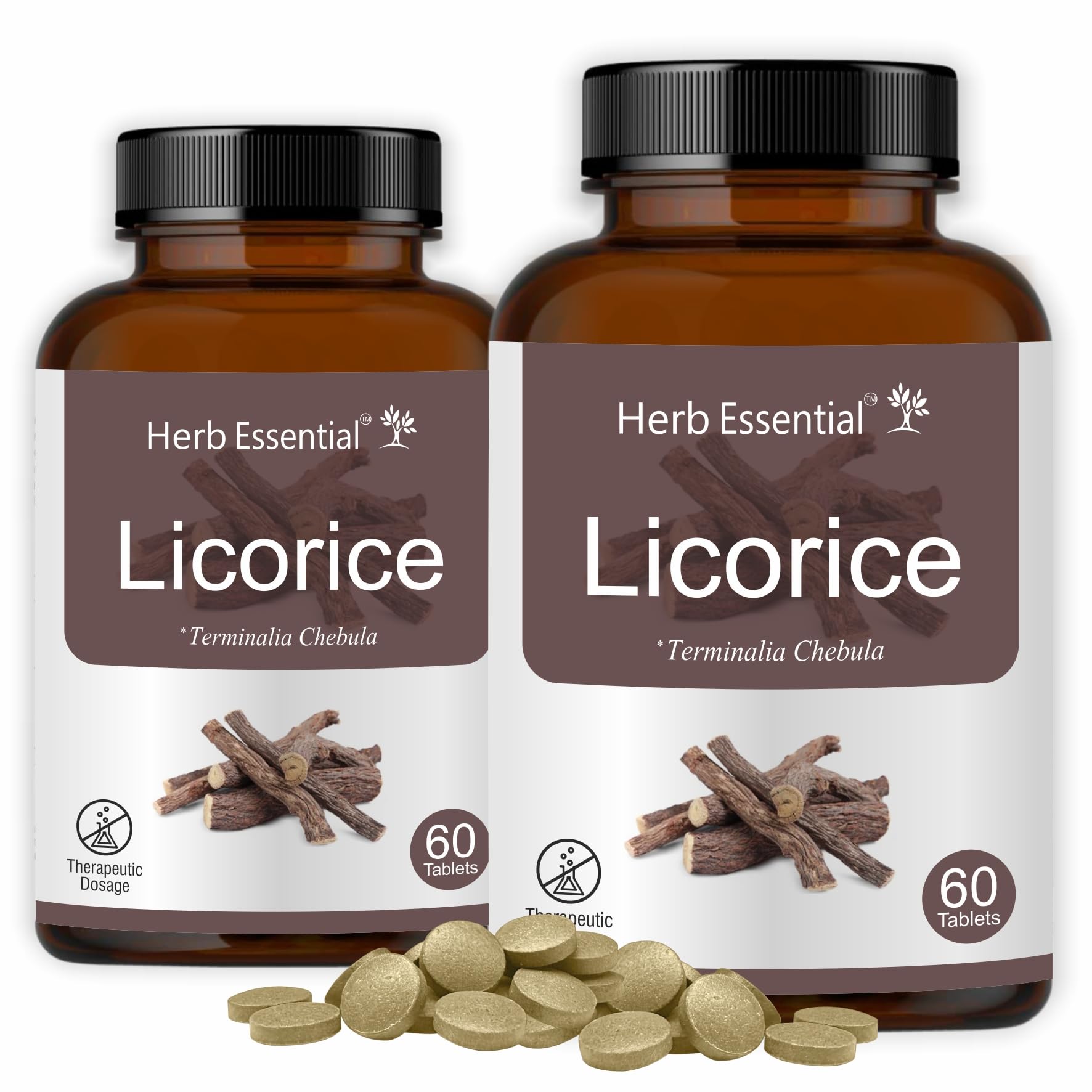 Herb Essential Licorice |Yashtimadhu| Tablets Gastric Wellness, 60 Tablets (Pack of 2) (B0BRVH6CXJ) Amazon Price History, Amazon Price Tracker