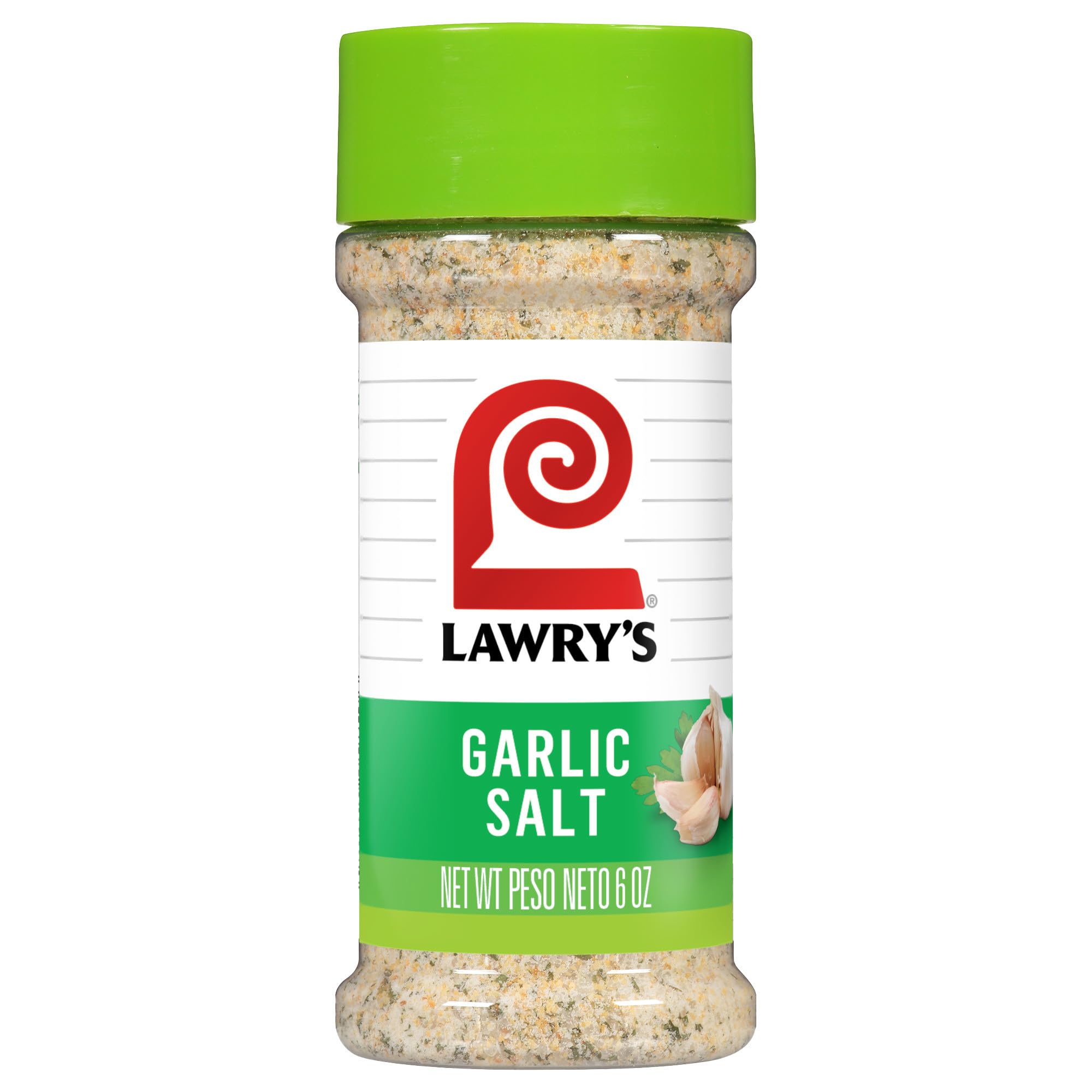 Lawrys Garlic Salt Coarse Ground With Parsley 170g Jar