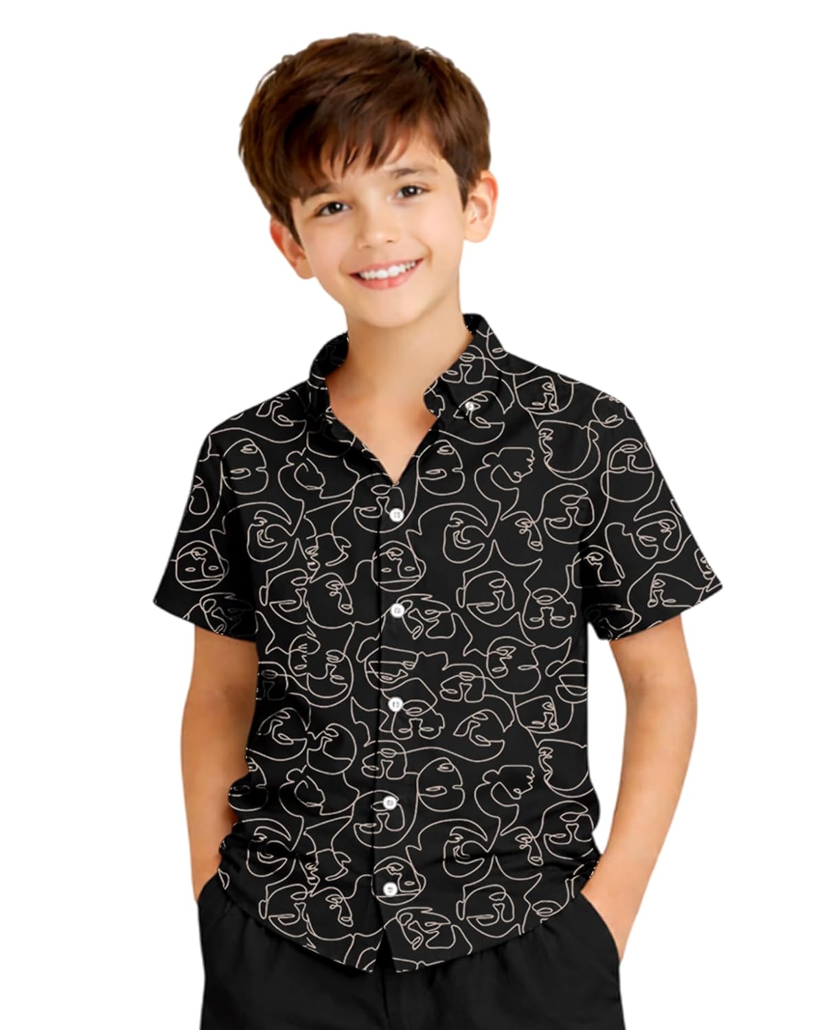 Kuchipoo Boys 100% Rayon Printed Collar Shirt | Half Sleeve Casual Shirt | Stylish Summer Wear for Boys - Review, Price and Buying Guide