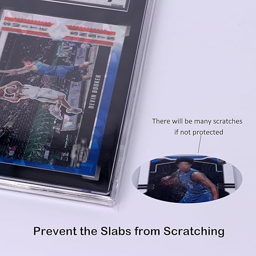 Miniatura 6 de Rayvol Fundas de tarjeta graduadas resellables para losas de tamaño SGC, fundas de ajuste exacto para losas graduadas de tamaño SGC y similares (90