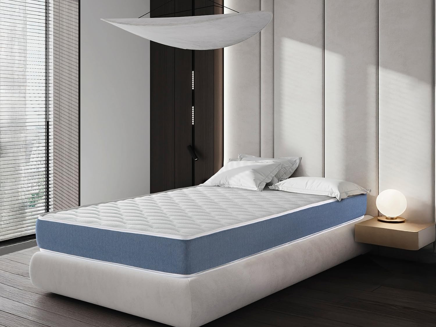 SONHO Matelas 70x160 Aurum 16 cm LIT Enfant Mousse Respirante Montessori