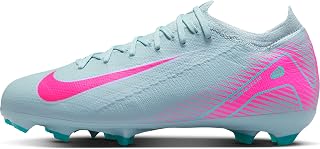 Jr. Mercurial Vapor 16 Pro Little/Big Kids' FG Low-Top Soccer Cleats (HF5448-301, Ocean Cube/Pink Blast) Size 3