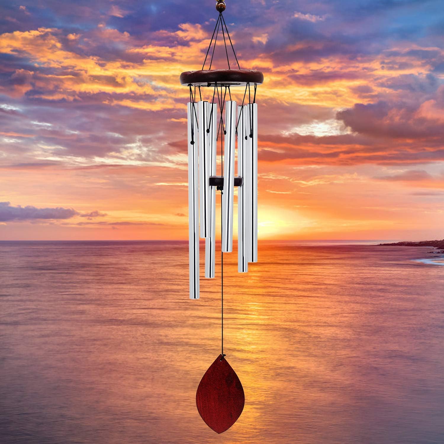 Memorial Wind Chimes Outdoor, 28 Inch Wind Chimes with