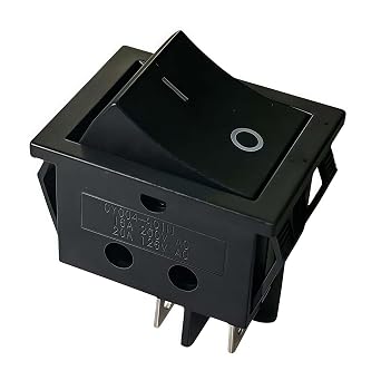 DPST 4 Pin 15A 250V ON/Off Rocker Switch