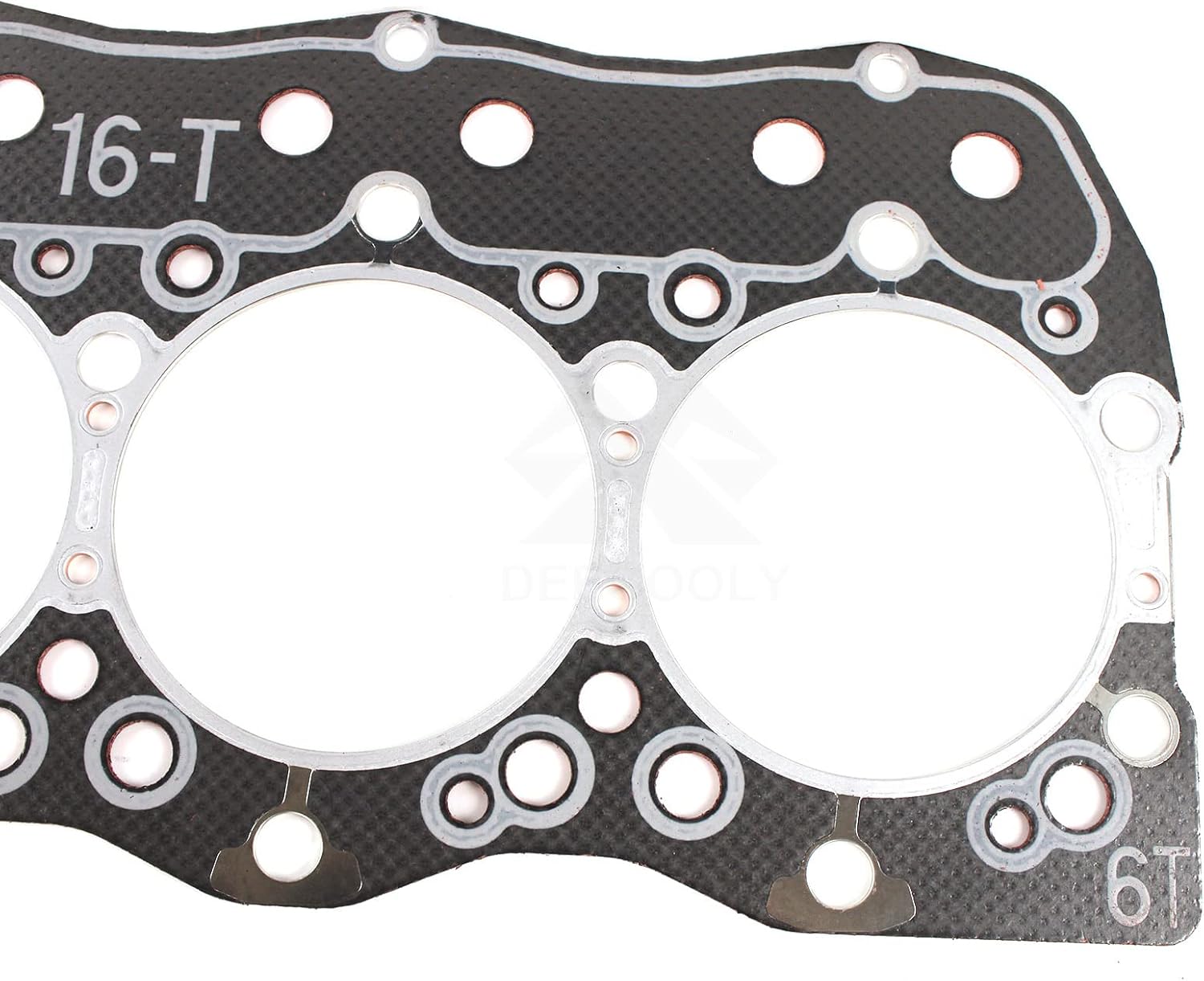 6D16 6D16T Engine Full Gasket Kit Head Gasket Set Φ119mm for Mitsubishi Engine Kobelco SK220-6 SK250-6 SK330-6 Kato Excavator Engine Repair