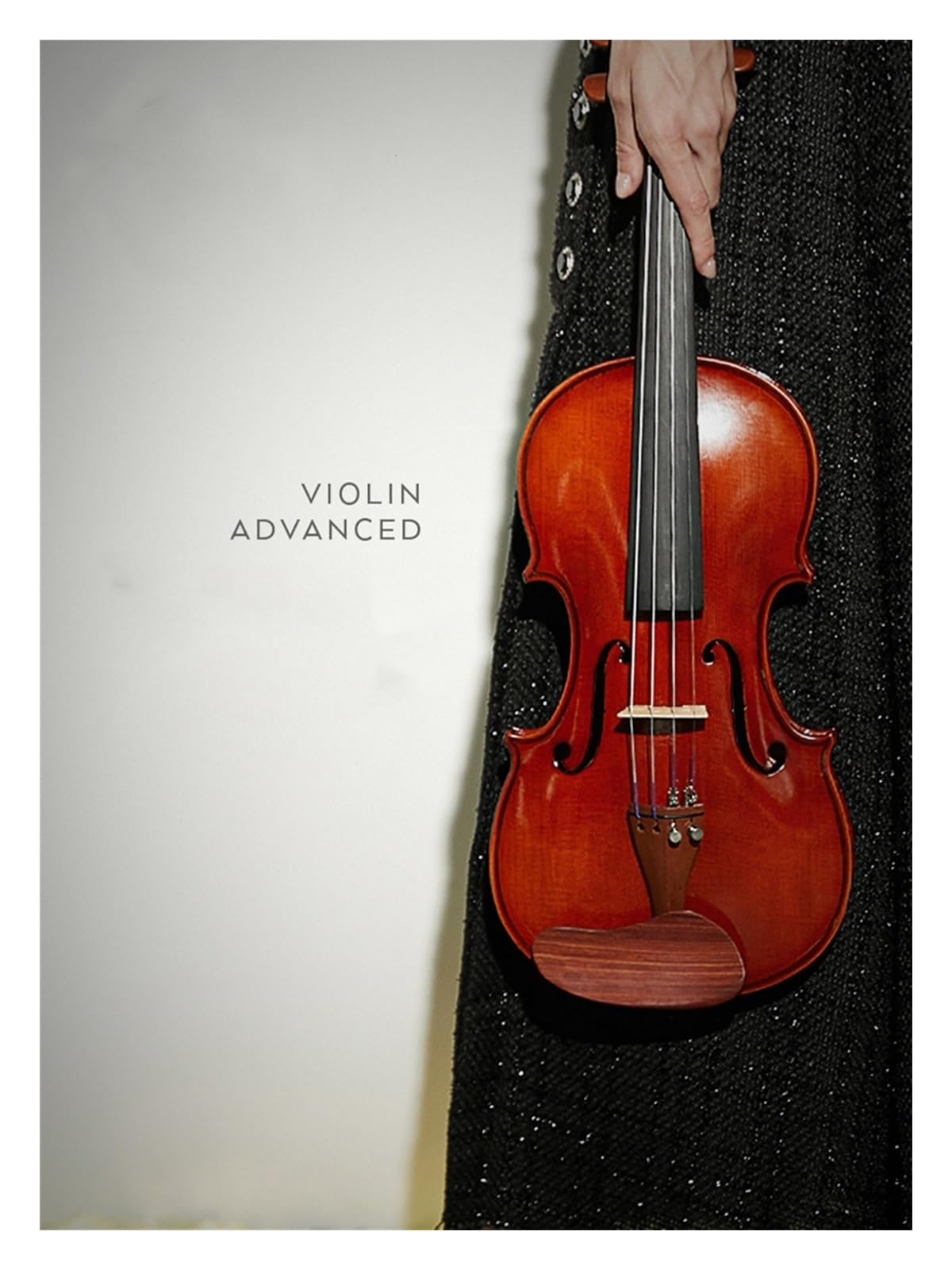 Geige Violine Anfänger Erwachsene Profi Fortgeschrittene Reines Handgemachtes Holzinstrument(4/4)