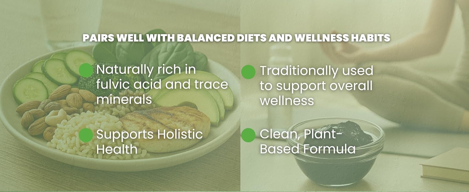 Shilajit Extract Capsules 1000mg – with 40%+ Fulvic Acid – 60 Veg Capsules for Men & Women - Image 6