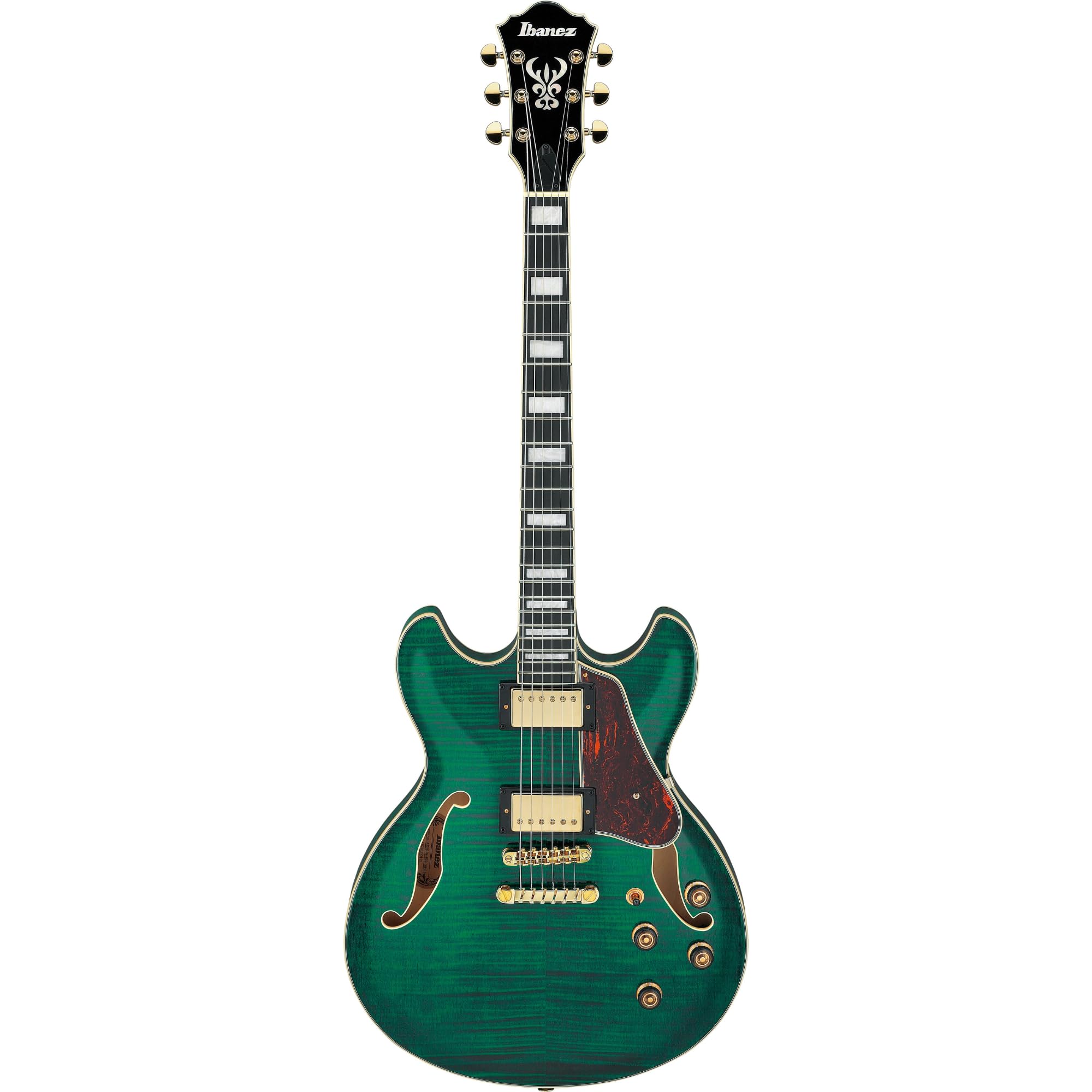 Ibanez Artcore Expressionist AS93FM-TMG Transparent Moss Green - Chitarra semiacustica