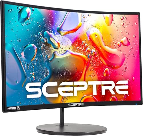 Sceptre Curved 24-inch Gaming Monitor 1080p R1500 98% sRGB HDMI